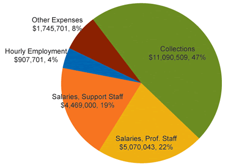 UI Libraries FY2009 Budget Expenditures