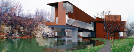 Art Building, University of Iowa, designed by Steven Holl