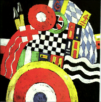 Marsden Hartley, "E", 1915.