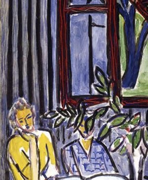 Blue Interior With Two Girls by Henri Matisse, 1947