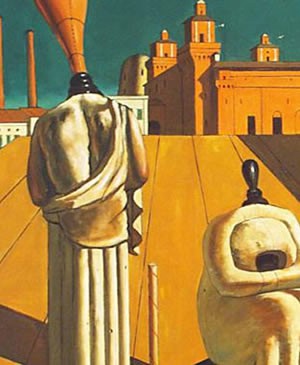 The Disquieting Muses by Giorgio de Chirico, 1947