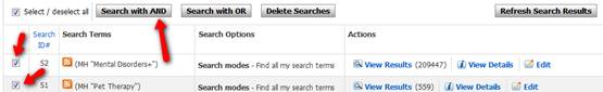 CINAHL helpsheet - Search with AND