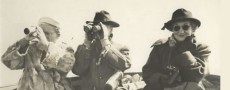 Bird watching,1950s (Shirley Briggs Papers)