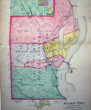Part of Dubuque county 