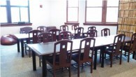 The new furniture for the study space on the third floor has arrived!