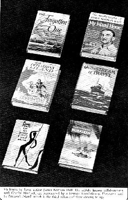 Six books of James Norman Hall