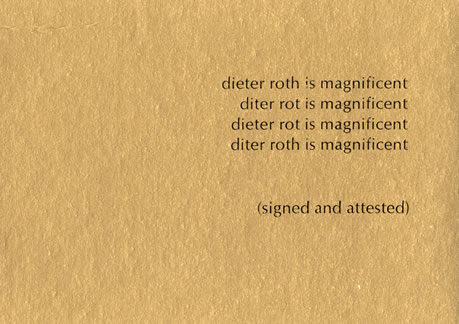 Dick Higgins postcard