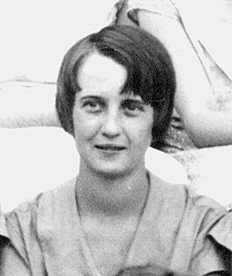 Frances Louise Fourt at YMCA camp, 1931