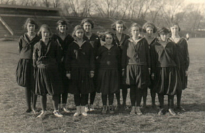 Women's field and track team, 1922