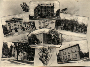 Montage of campus buildings, ca. 1925