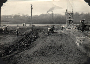 Iowa Memorial Union groundbreaking, October 1924