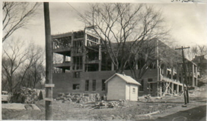 University Schools construction, 1924