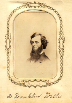 Prof. D. Franklin Wells, Normal Dept., 1866