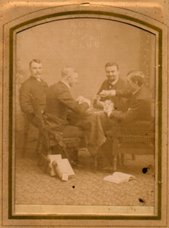 Ross Club card game, 1886