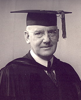 Benjamin Shambaugh at convocation, 1938