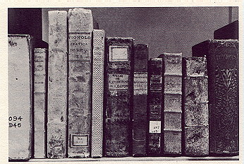 Book spines
