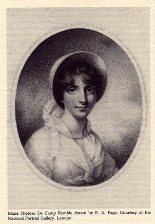 Picture of Marie Therese De Camp Kemble 