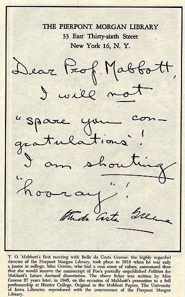 A letter