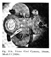 Victor battery-driven 16mm camera
