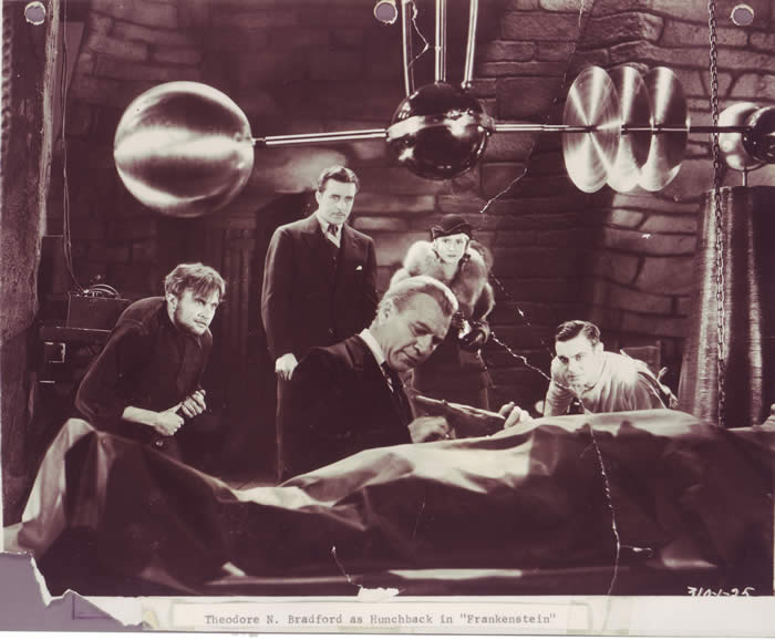 Ted Bradford as the Hunchback in Frankenstein 2