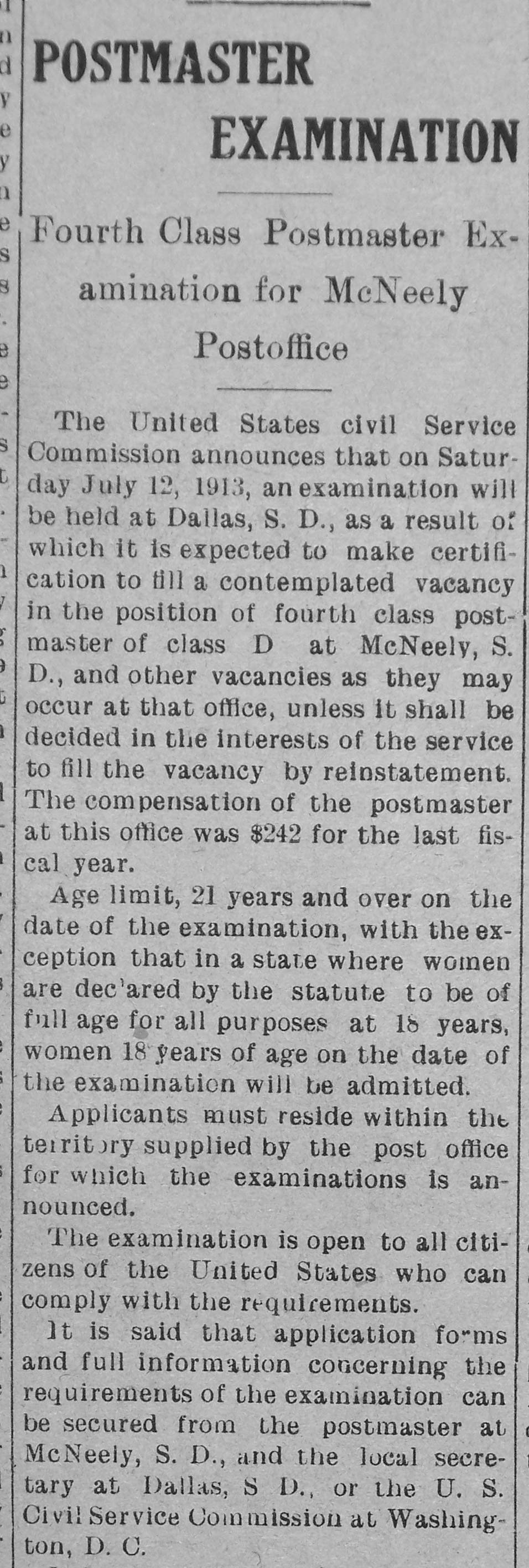 Journal article June 27, 1913