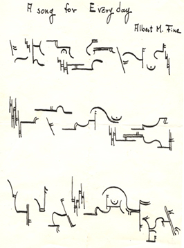 image of a song for everyday