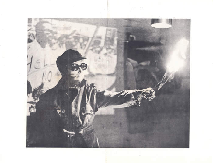 Lil Picard performing �Construction � Destruction � Construction� in 1967
