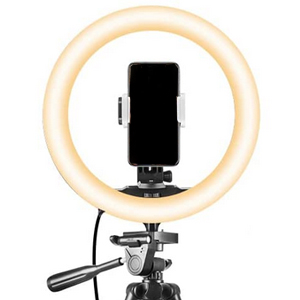 Selfie Light (Halo Ring) with Tripod and Phone Holder