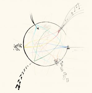 Poster art for Moving Stories Exhibit