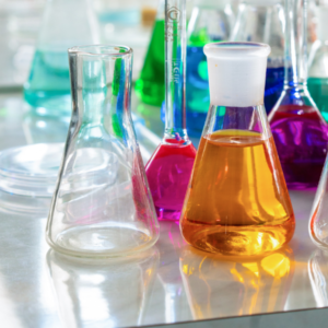Image of flasks