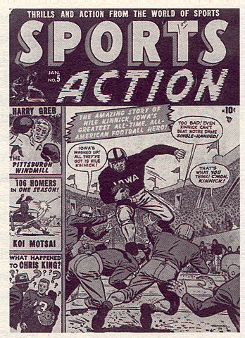 Sports Action comic