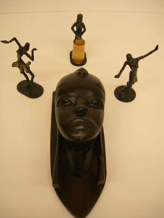 Brass African Dancers