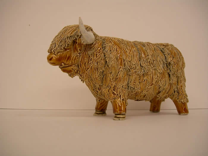 Ceramic Bull