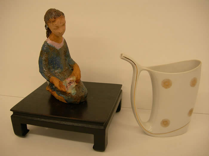 Ceramic Sculpture, Drinking Cup
